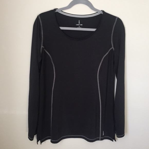 Lands' End Tops - Lands’ End Long Sleeve Athletic Top EUC